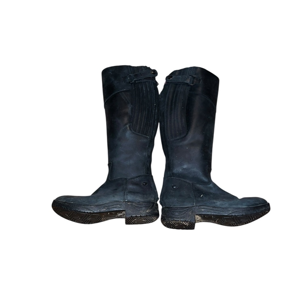 Dublin Black Leather Knee-High Boots Size 8.5 - Picture 4 of 8